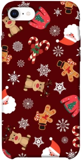 Чохол на Apple iPhone SE (2020) Новорічний v6 фото 1 з 1