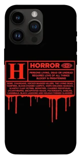 Чехол на Apple iPhone 14 Pro Max (6.7") Horror Halloween фото 1 из 1