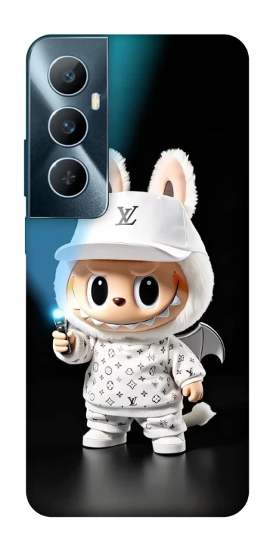 Чохол на Realme C65 4G Labubu with flashlight ver.1 фото 1 з 1