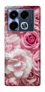Чохол на Infinix Note 40 4G Рожеві Квіти фото 1 з 1