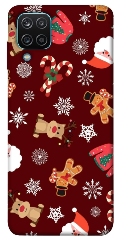 Чехол на Samsung Galaxy M12 Новогодний v6 фото 1 из 1