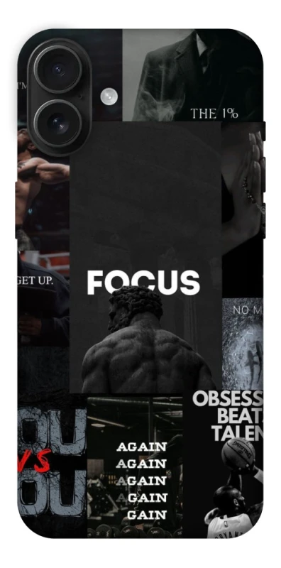 Чехол на Apple iPhone 16 Plus Focus collage фото 1 из 1