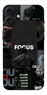 Чехол на Apple iPhone 16 Plus Focus collage фото 1 из 1