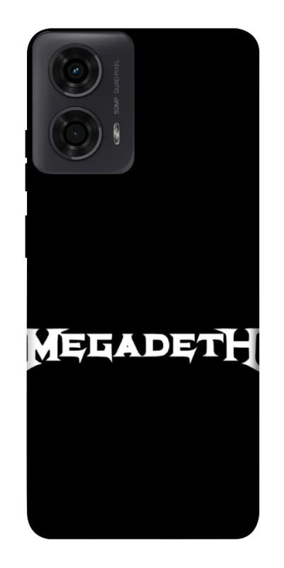 Чехол на Motorola Moto G04 Megadeth logo фото 1 Чехол на Motorola Moto G04 Megadeth logo фото 1 из 1