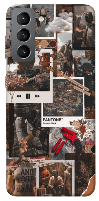 Чохол на Samsung Galaxy S21 FE PUBG Collage фото 1 з 1
