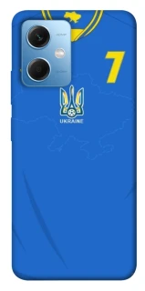 Чохол на Xiaomi Poco X5 5G UA-Football ver.4 фото 1 з 1