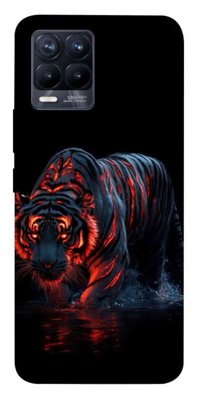 Чохол на Realme 8 fire tiger фото 1 з 1