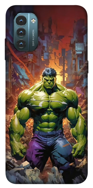 Чехол на Nokia G21 Hulk фото 1 из 1
