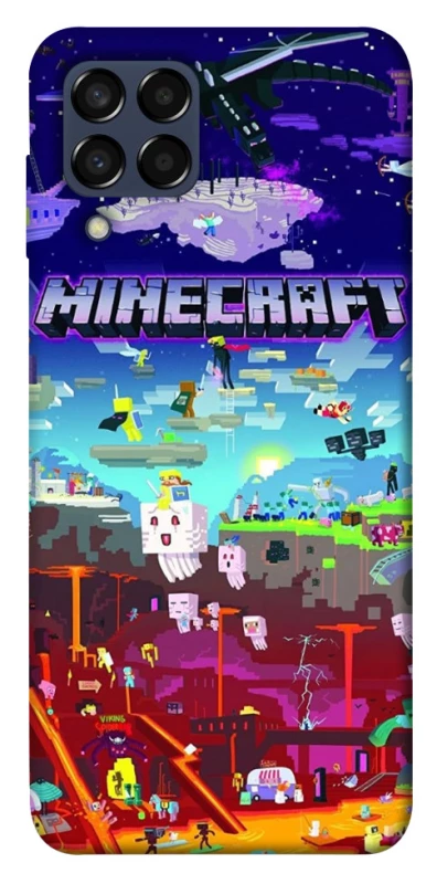 Чохол на Samsung Galaxy M33 5G Minecraft world фото 1 з 1