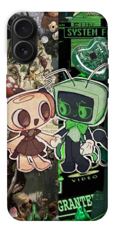 Чехол на Apple iPhone 16 Plus Dandy World Shelly Art фото 1 из 1