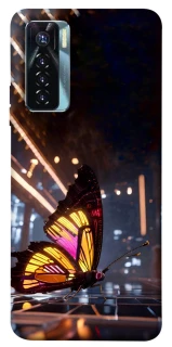 Чехол на TECNO Camon 17 Pro Cyber butterfly фото 1 из 1