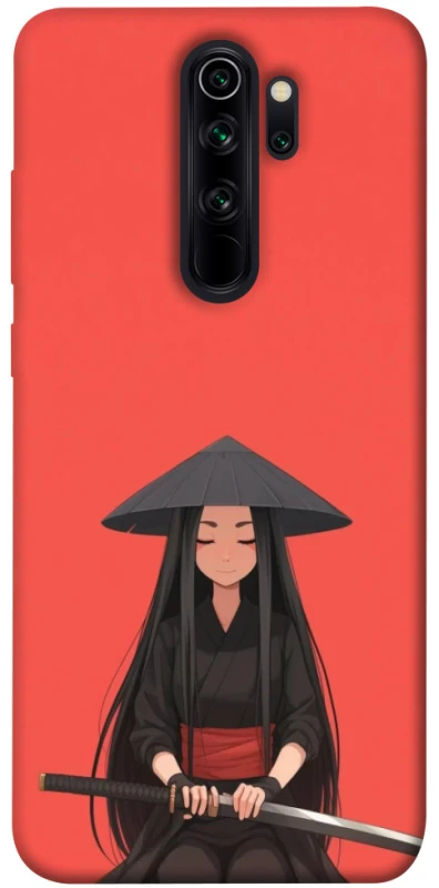 Чохол на Xiaomi Redmi Note 8 Pro Red samurai фото 1 з 1