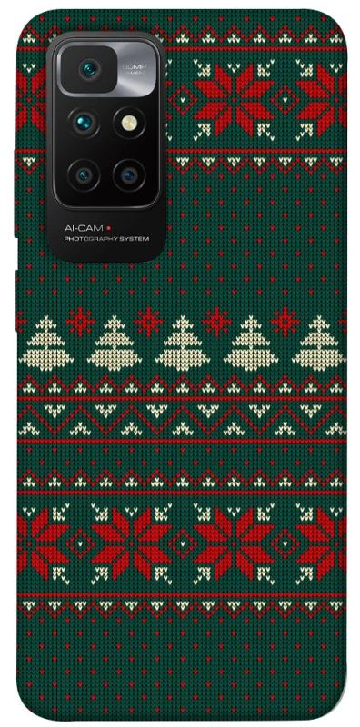 Чохол на Xiaomi Redmi 10 Christmas jumper ver.4 фото 1 з 1