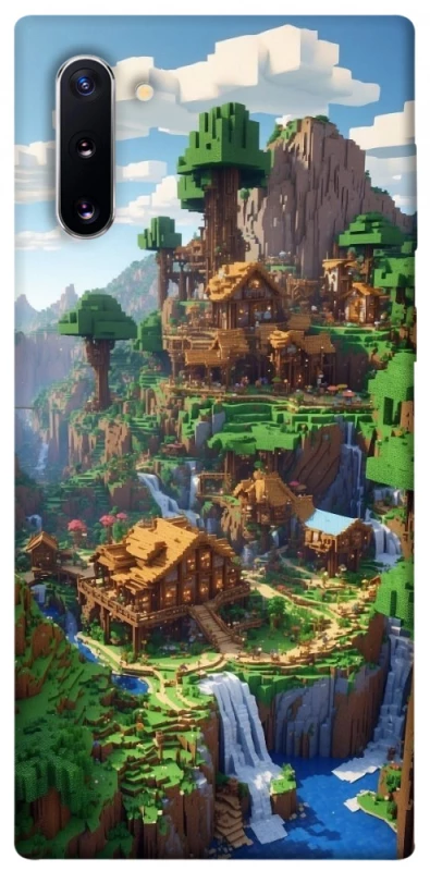 Чехол на Samsung Galaxy Note 10 Minecraft universe фото 1 из 1