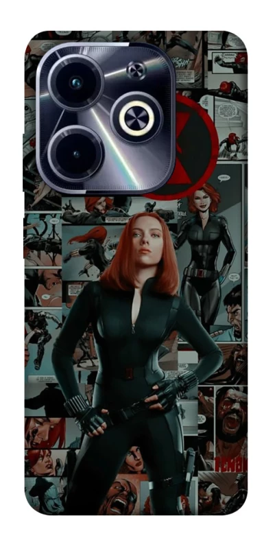 Чохол на Infinix Hot 40i Black Widow фото 1 з 1
