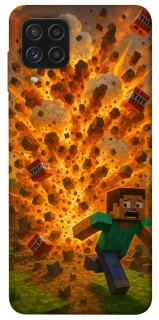 Чохол на Samsung Galaxy A22 4G Minecraft v7 фото 1 з 1