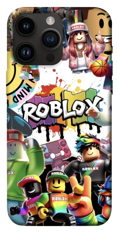 Чохол на Apple iPhone 14 Pro Max (6.7") Roblox Characters Collage фото 1 з 1