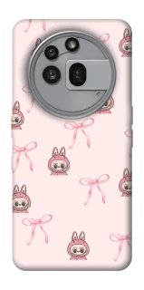 Чохол на Nothing Phone (3a) Pro Pink bows and Labubus фото 1 з 1