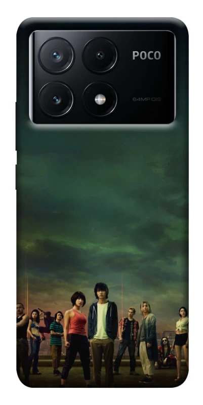 Чохол на Xiaomi Poco X6 Alice in Borderland ver.1 фото 1 з 1