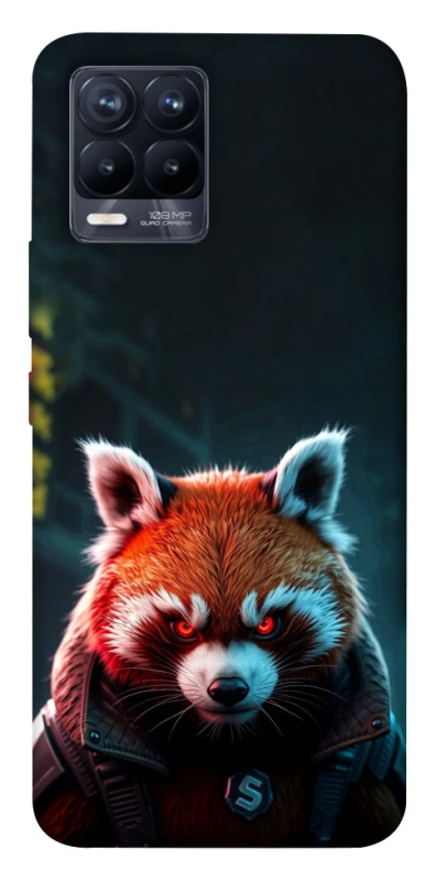 Чохол на Realme 8 Cyber Red Panda фото 1 з 1
