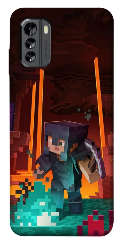 Чехол на Nokia G60 Minecraft game adventure фото 1 из 1