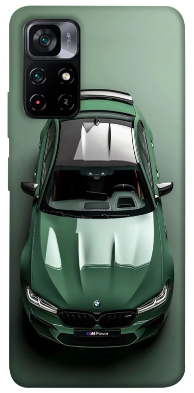 Чохол на Xiaomi Poco M4 Pro 5G BMW green фото 1 з 1