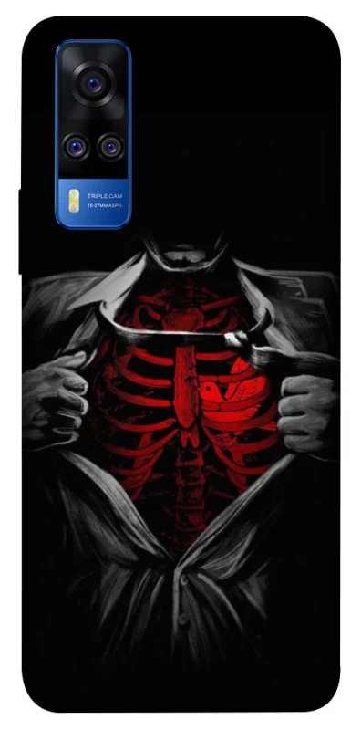 Чехол на Vivo Y51a Skeleton Heart фото 1 из 1