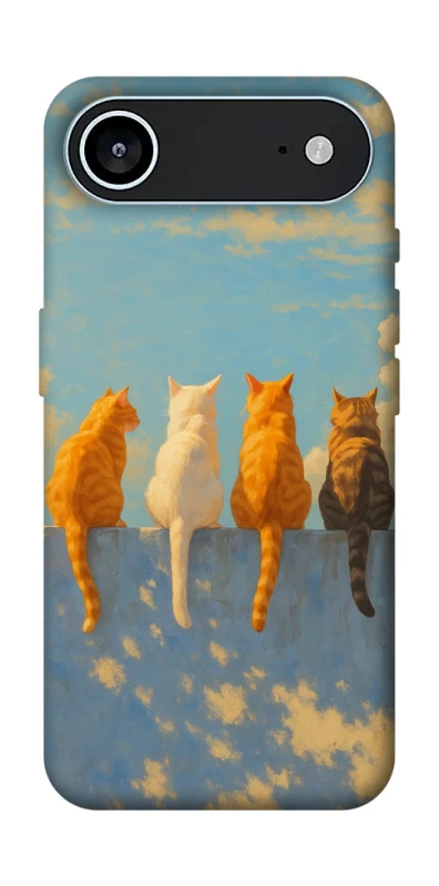 Чехол на Apple iPhone 17 Air (6.5") cats on wall фото 1 из 1