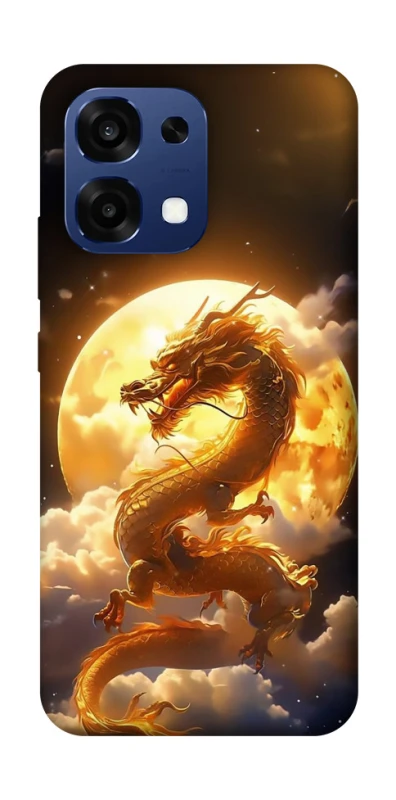 Чохол на Oppo A6 Pro 4G/5G Golden Dragon фото 1 з 2