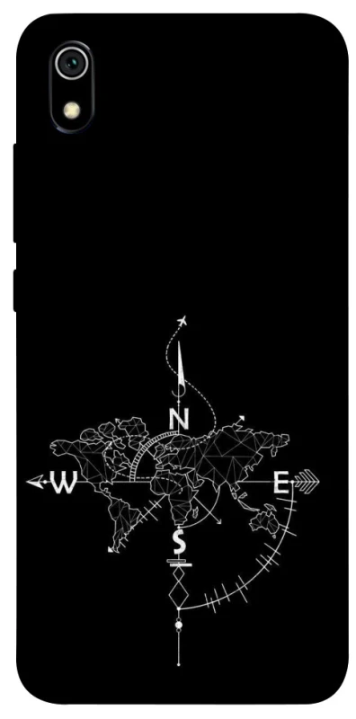 Чохол на Xiaomi Redmi 7A Travel Map фото 1 з 1