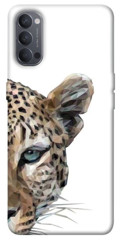 Чохол на Oppo Reno 4 Leopard Art v2 фото 1 з 1