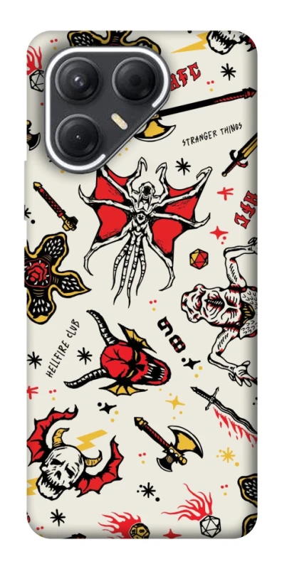 Чехол на TECNO Pova 7 Stranger Things ver.2 фото 1 из 1