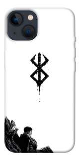 Чехол на Apple iPhone 13 (6.1") berserk white фото 1 из 1