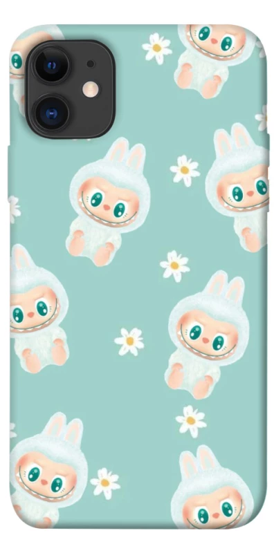 Чохол на Apple iPhone 11 (6.1") Labubu Green фото 1 з 1