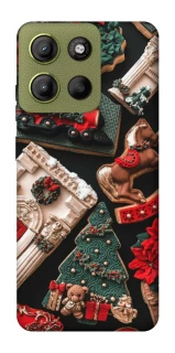 Чехол на Motorola Moto G15 4G Новогодний v20 фото 1 из 1