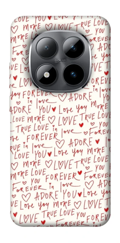 Чохол на Xiaomi Redmi Note 15 Pro 5G Love aesthetic ver.4 фото 1 з 1