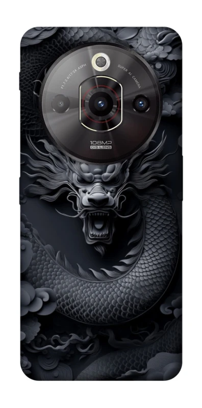 Чохол на ZTE Nubia Focus Pro black dragon фото 1 з 1