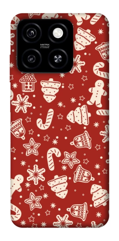 Чехол на ZTE Blade A55 4G Новогодний v3 фото 1 из 1