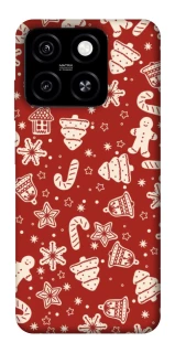 Чехол на ZTE Blade A55 4G Новогодний v3 фото 1 из 1