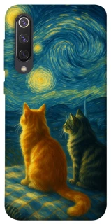 Чохол на Xiaomi Mi 9 SE Cats under the stars фото 1 з 1