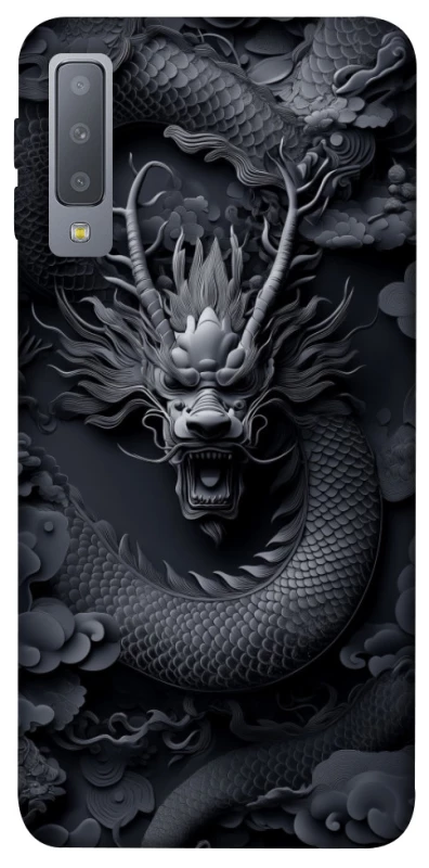 Чохол на Samsung A750 Galaxy A7 (2018) black dragon фото 1 з 1