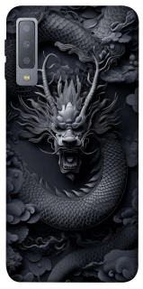 Чехол на Samsung A750 Galaxy A7 (2018) black dragon фото 1 из 1