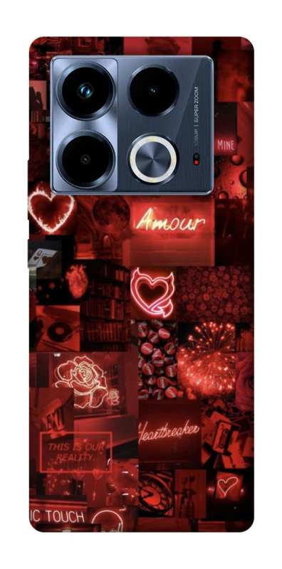 Чохол на Infinix Note 40 4G Love collage ver.6 фото 1 з 1