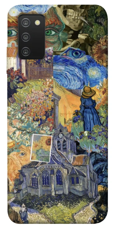 Чохол на Samsung Galaxy A03s Van Gogh collage фото 1 з 1