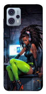 Чохол на Motorola Moto G23 Cyber girl фото 1 Чохол на Motorola Moto G23 Cyber girl фото 1 з 1