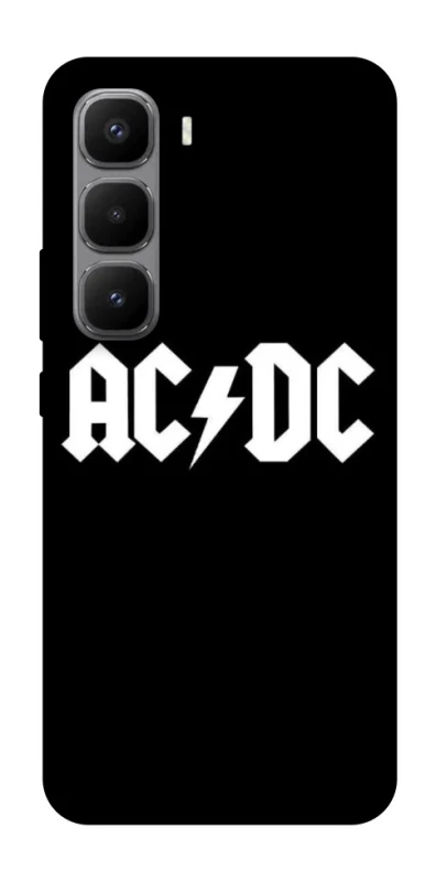 Чохол на Infinix Hot 60 Pro+ AC/DC logo фото 1 Чохол на Infinix Hot 60 Pro+ AC/DC logo фото 1 з 1
