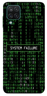 Чехол на Samsung Galaxy M12 Matrix system failure фото 1 из 1