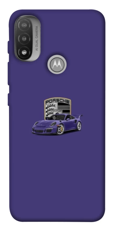 Чохол на Motorola Moto E20 Porsche purple фото 1 з 1