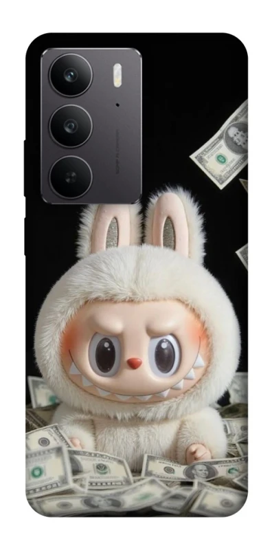 Чохол на Realme C75 Dollar Labubu фото 1 з 1