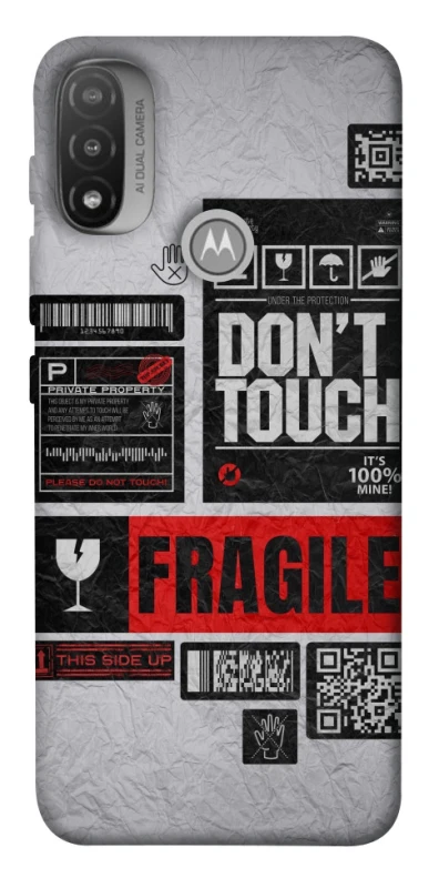 Чохол на Motorola Moto E20 Don't touch фото 1 з 1